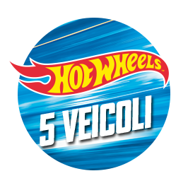 Hot Wheels - 5 veicoli